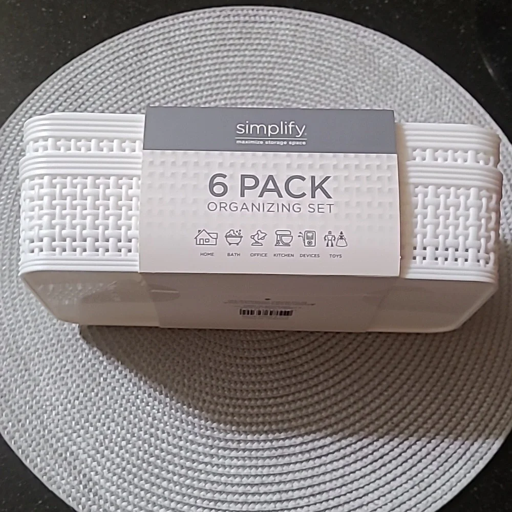 Simplify 6 Pack Organizing Set